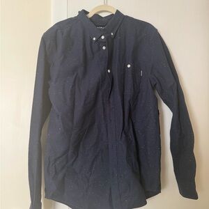 Dakine Navy Blue Casual Button Down Shirt